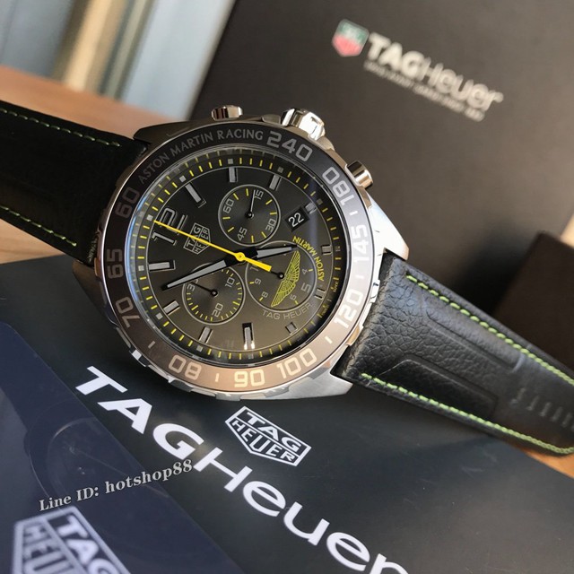 Tagheuer 泰格豪雅F1系列阿斯顿马丁特别版石英男士腕表 gjs2071